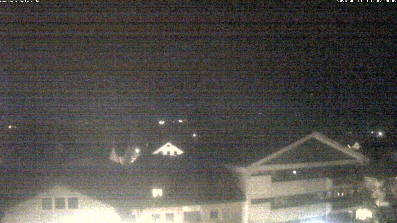 Archiv Foto Webcam Ausblick Rathaus Sonthofen
