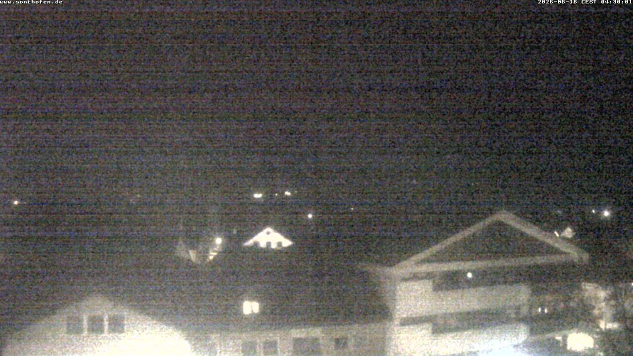 Archiv Foto Webcam Ausblick Rathaus Sonthofen