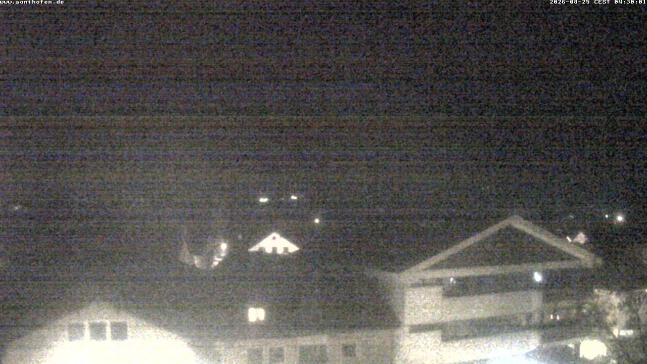 Archiv Foto Webcam Ausblick Rathaus Sonthofen