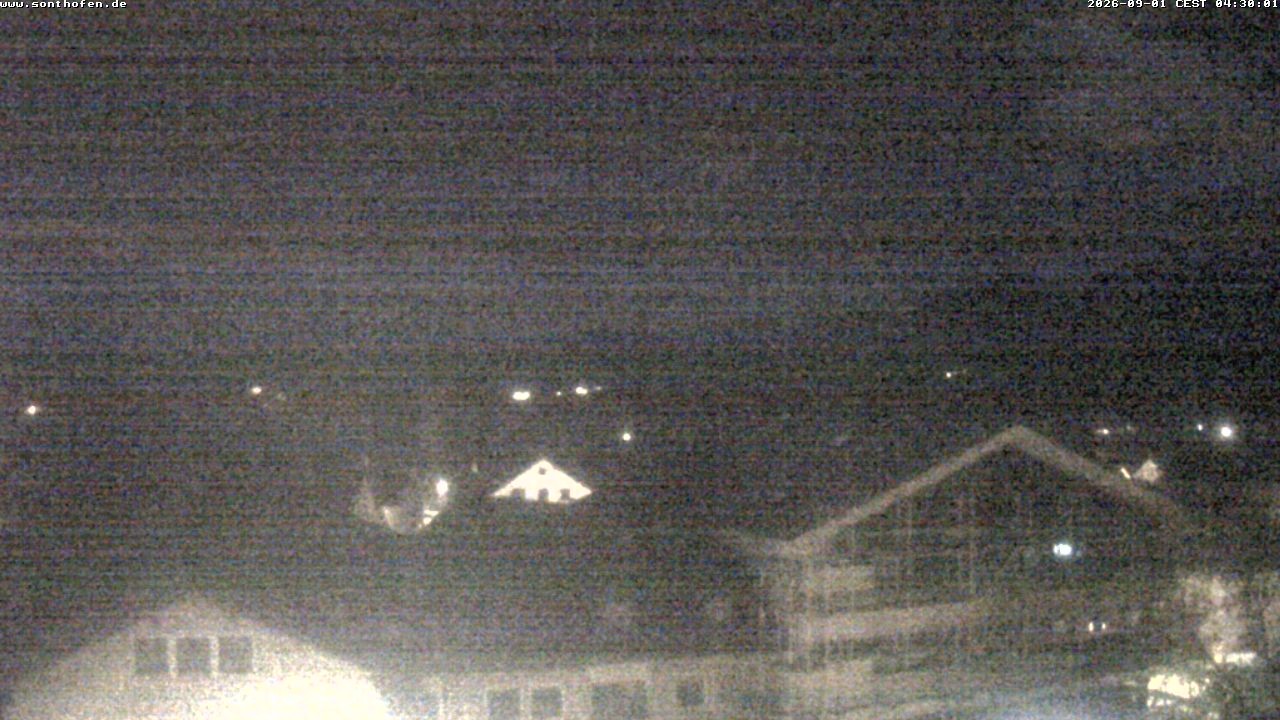 Archiv Foto Webcam Ausblick Rathaus Sonthofen