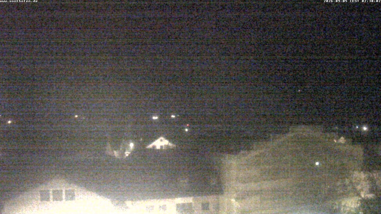 Archiv Foto Webcam Ausblick Rathaus Sonthofen