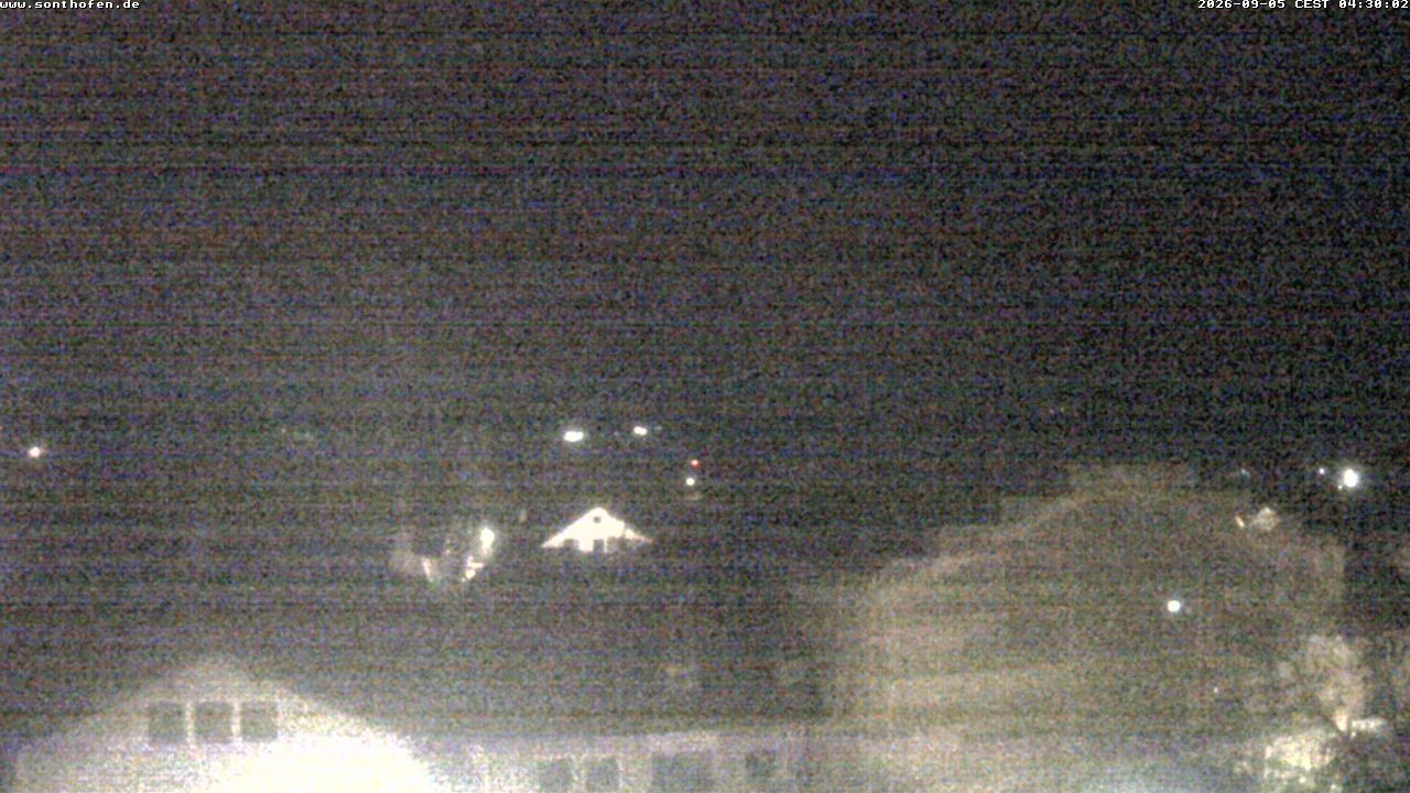 Archiv Foto Webcam Ausblick Rathaus Sonthofen