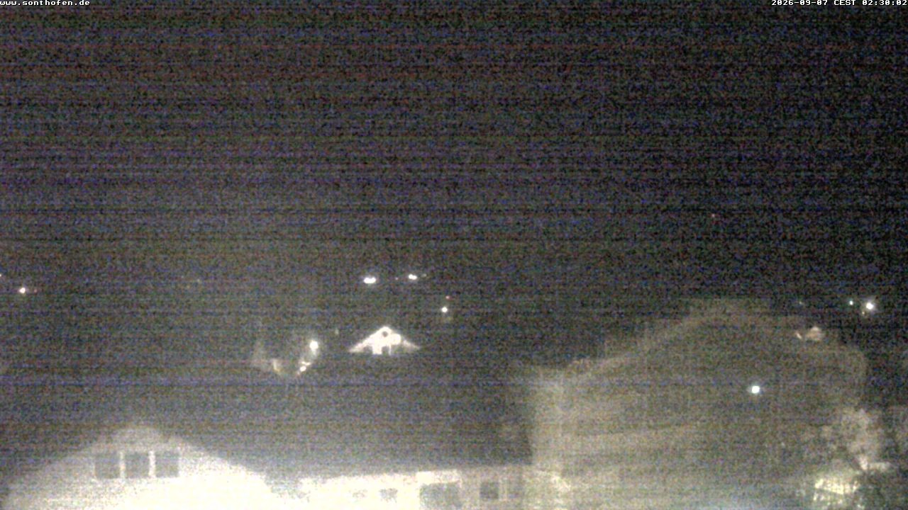 Archiv Foto Webcam Ausblick Rathaus Sonthofen