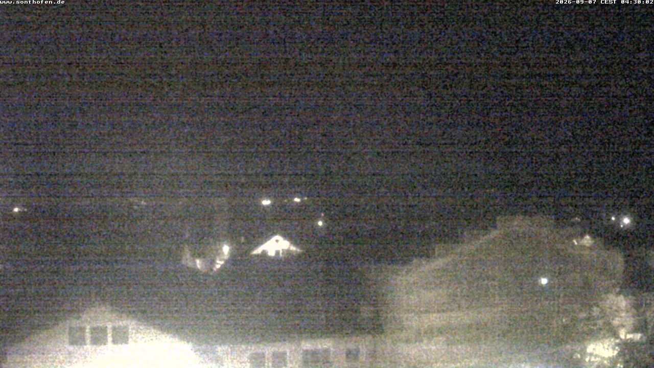 Archiv Foto Webcam Ausblick Rathaus Sonthofen