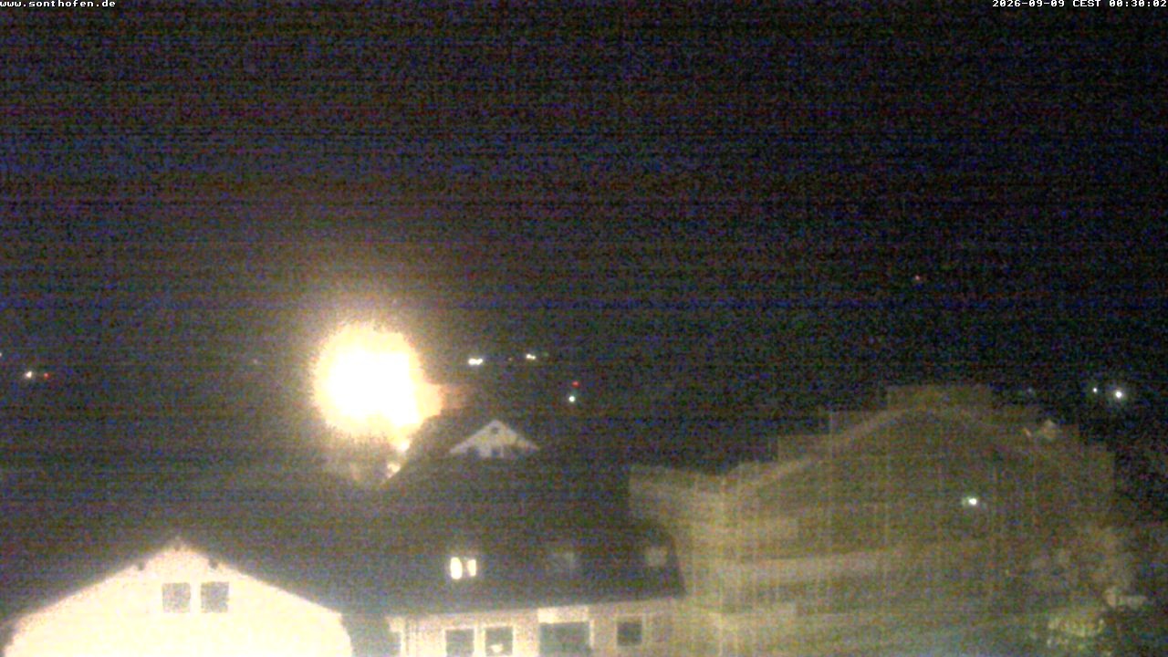 Archiv Foto Webcam Ausblick Rathaus Sonthofen