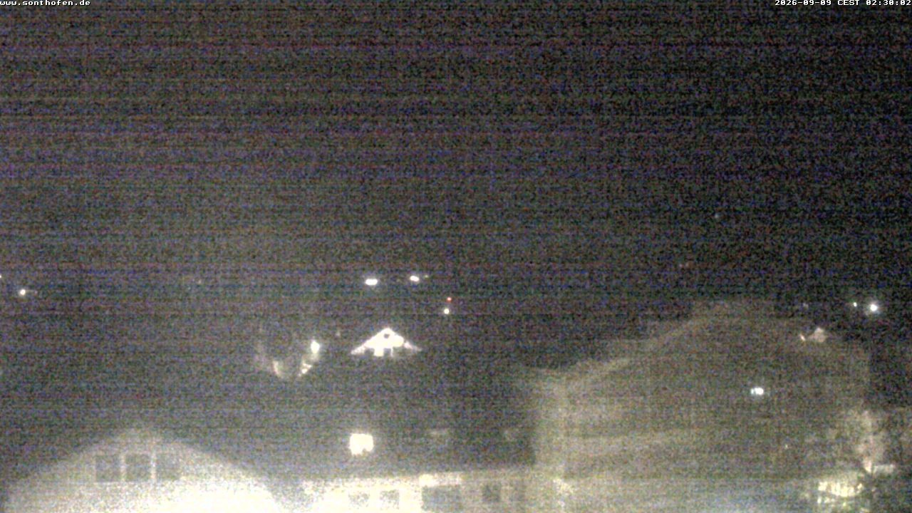Archiv Foto Webcam Ausblick Rathaus Sonthofen