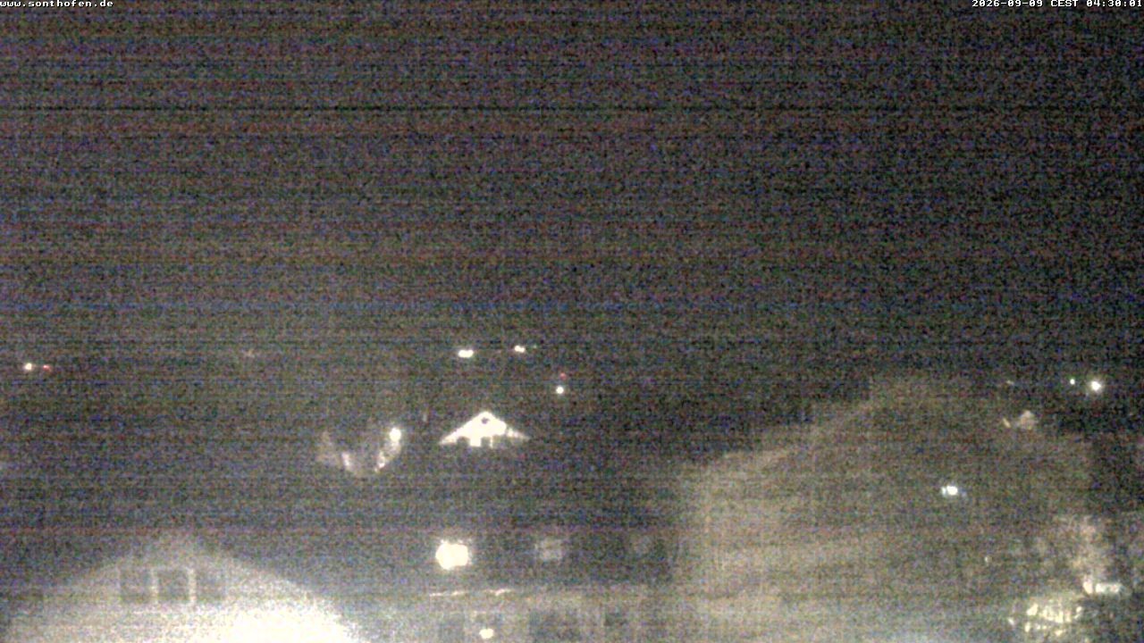 Archiv Foto Webcam Ausblick Rathaus Sonthofen