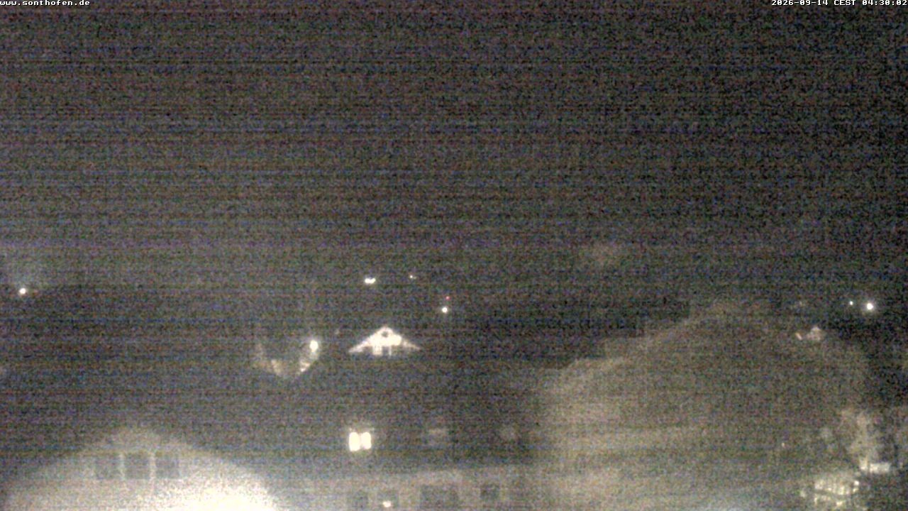 Archiv Foto Webcam Ausblick Rathaus Sonthofen