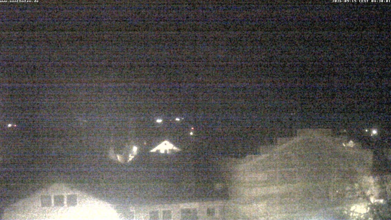 Archiv Foto Webcam Ausblick Rathaus Sonthofen