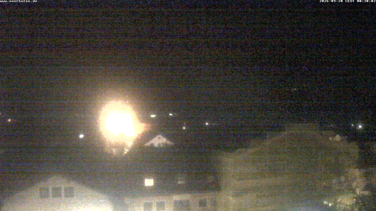 Archiv Foto Webcam Ausblick Rathaus Sonthofen