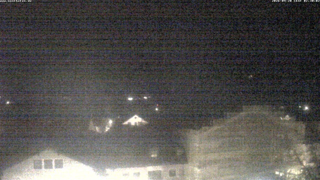 Archiv Foto Webcam Ausblick Rathaus Sonthofen