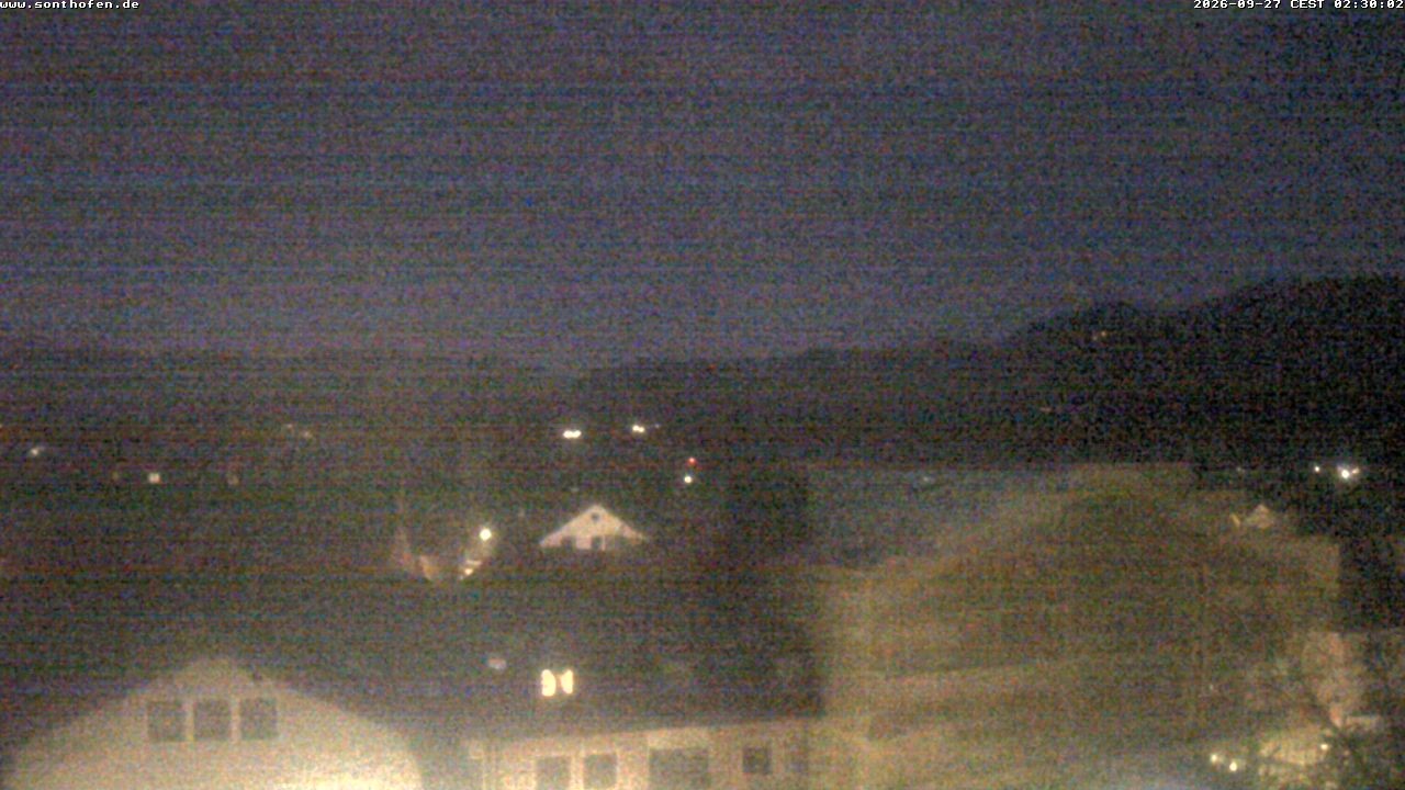 Archiv Foto Webcam Ausblick Rathaus Sonthofen