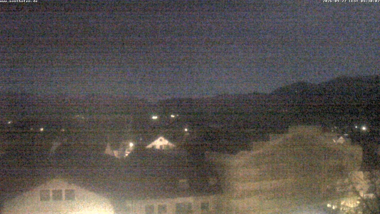Archiv Foto Webcam Ausblick Rathaus Sonthofen