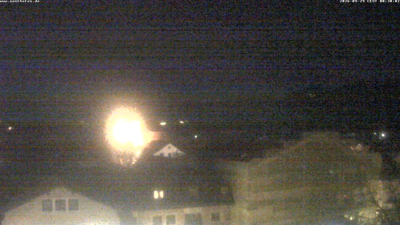 Archiv Foto Webcam Ausblick Rathaus Sonthofen