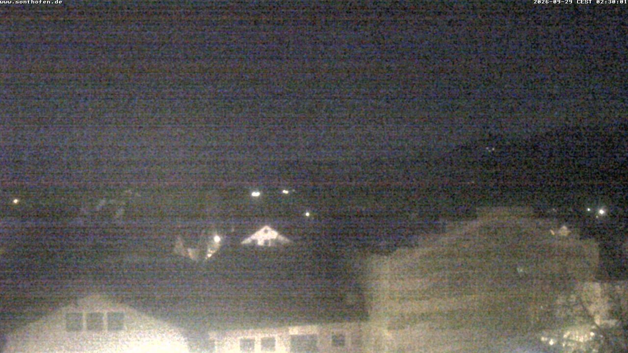 Archiv Foto Webcam Ausblick Rathaus Sonthofen