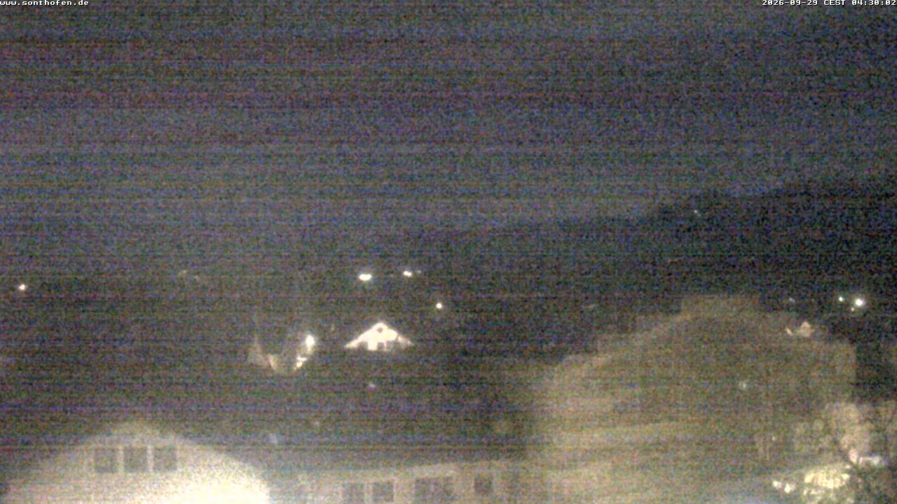 Archiv Foto Webcam Ausblick Rathaus Sonthofen