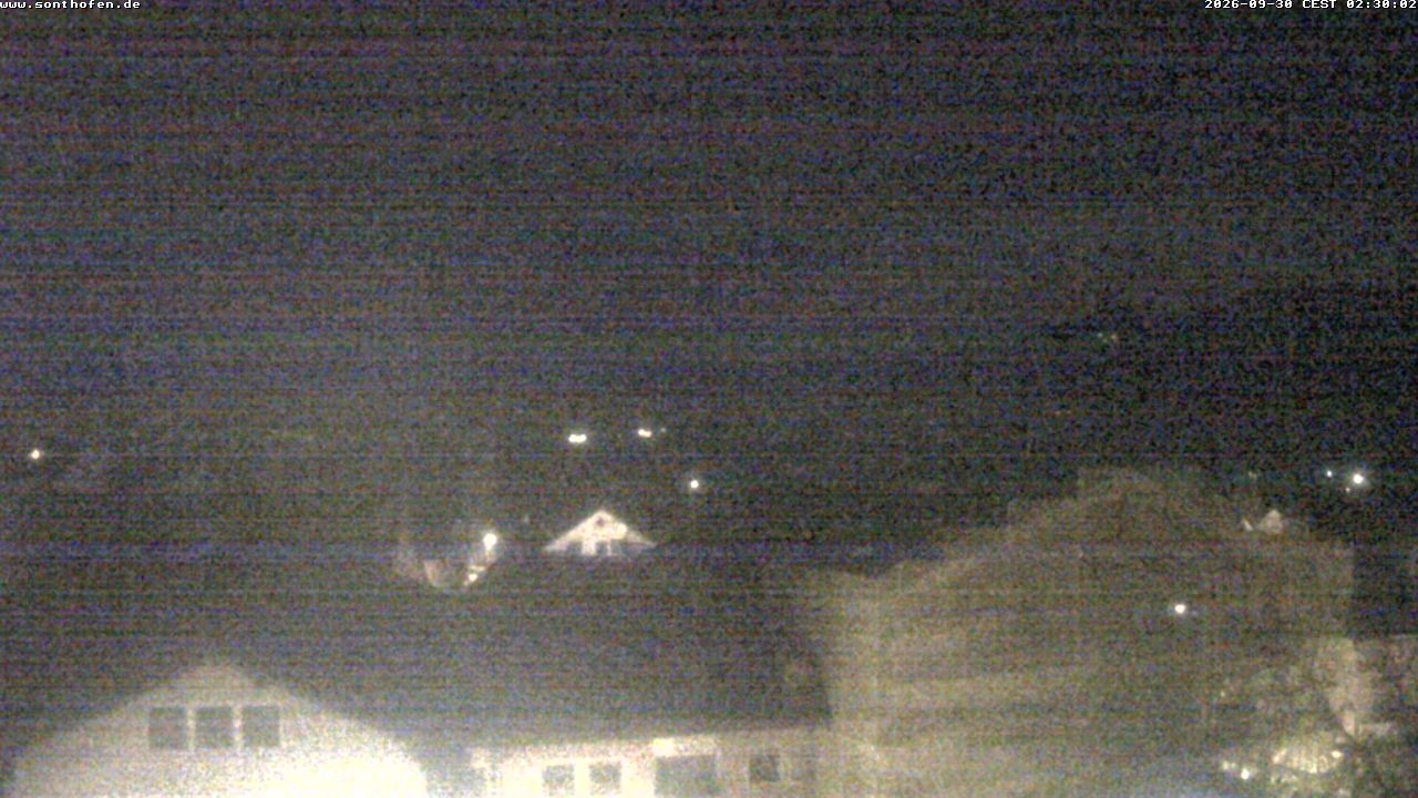 Archiv Foto Webcam Ausblick Rathaus Sonthofen