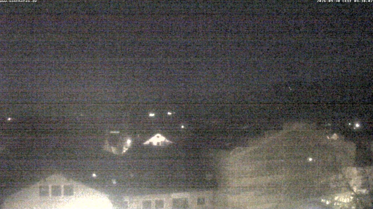 Archiv Foto Webcam Ausblick Rathaus Sonthofen