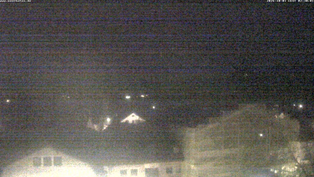 Archiv Foto Webcam Ausblick Rathaus Sonthofen