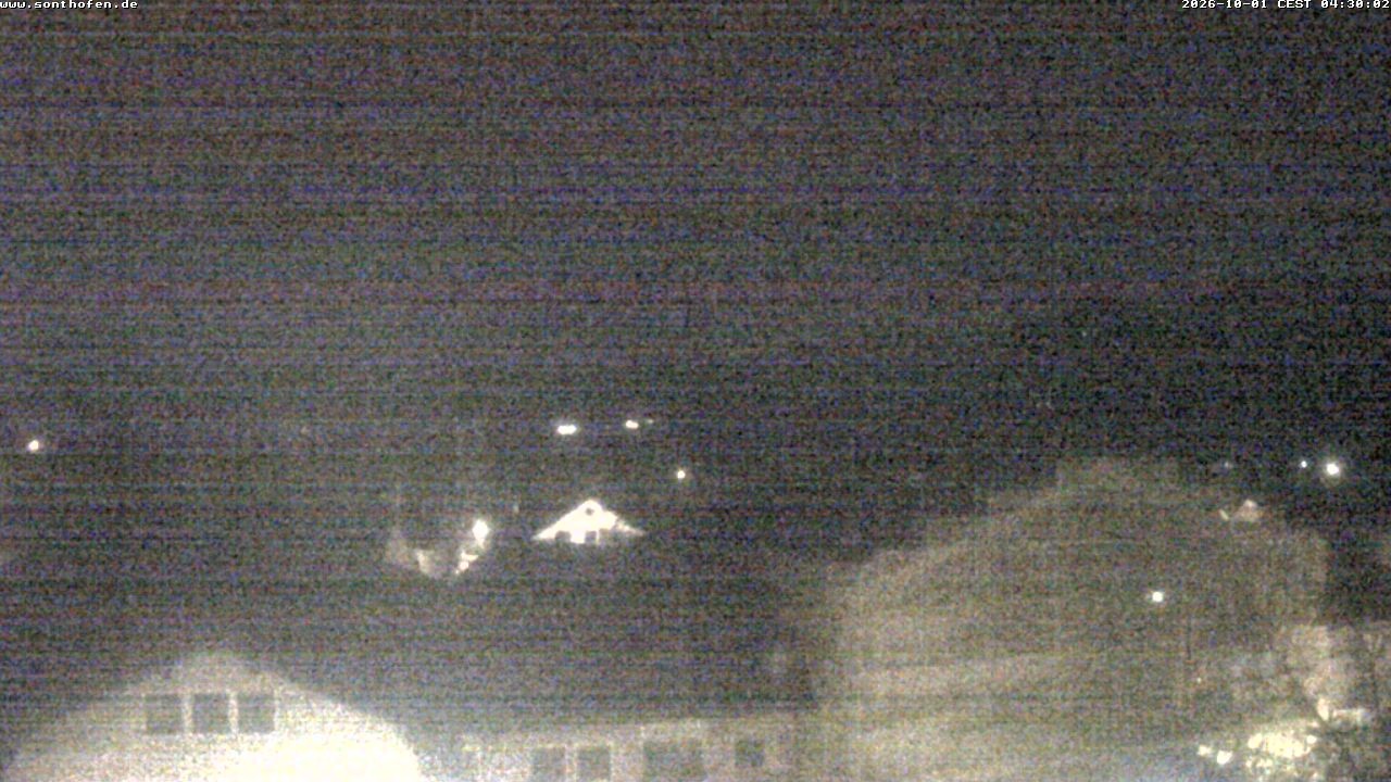 Archiv Foto Webcam Ausblick Rathaus Sonthofen