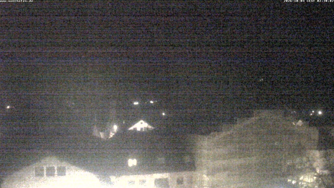Archiv Foto Webcam Ausblick Rathaus Sonthofen