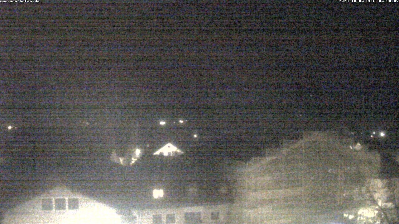 Archiv Foto Webcam Ausblick Rathaus Sonthofen