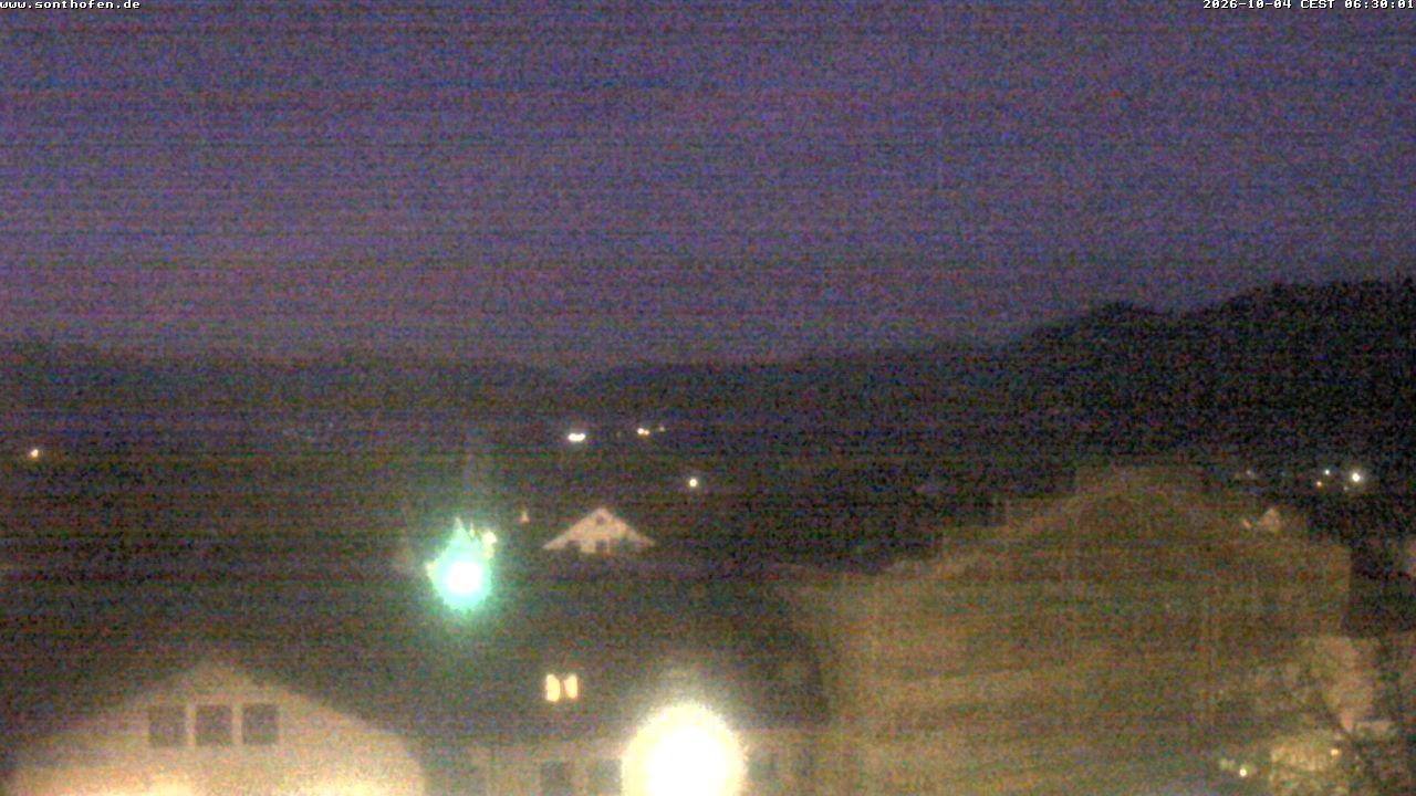 Archiv Foto Webcam Ausblick Rathaus Sonthofen