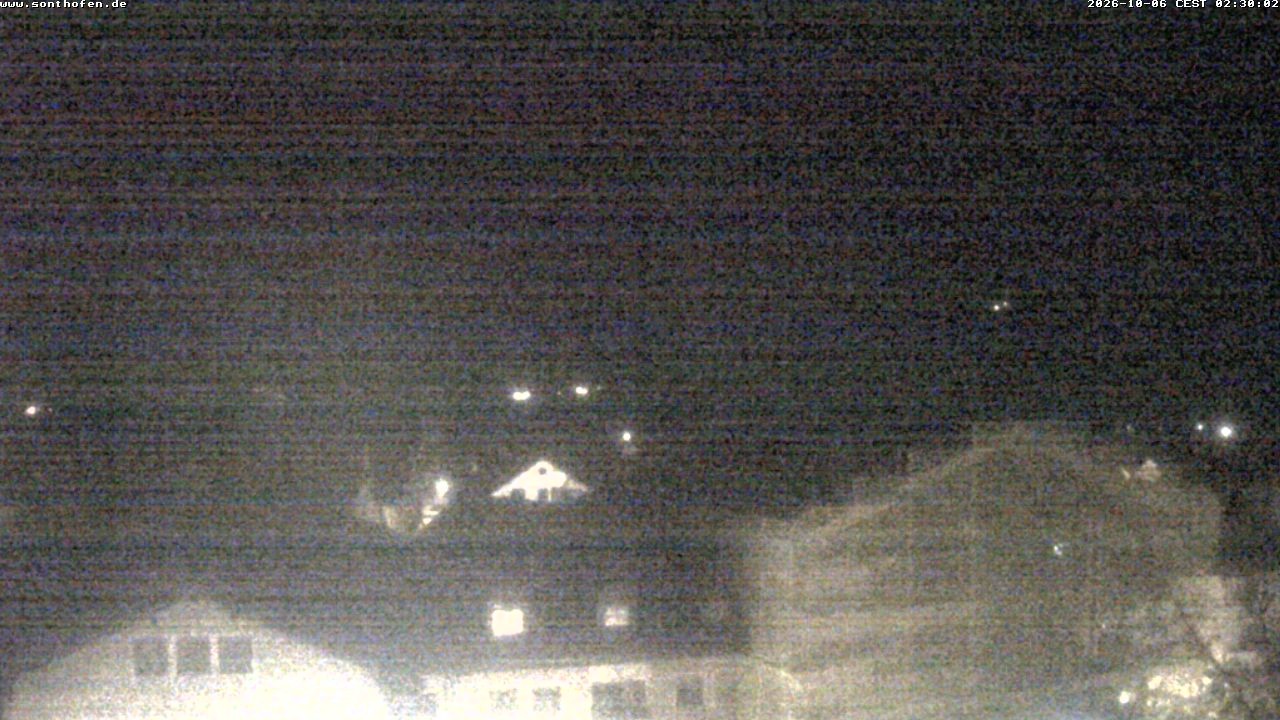 Archiv Foto Webcam Ausblick Rathaus Sonthofen