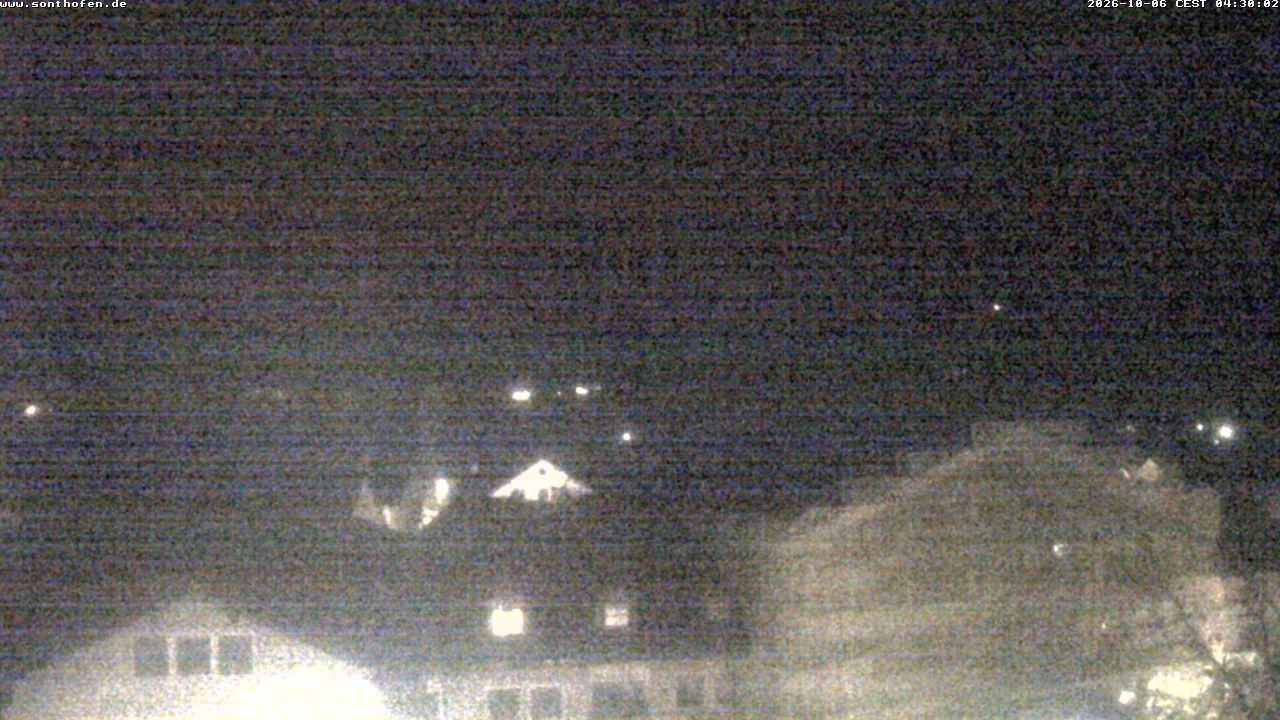 Archiv Foto Webcam Ausblick Rathaus Sonthofen