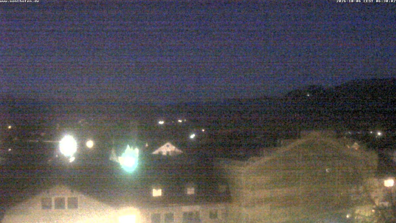 Archiv Foto Webcam Ausblick Rathaus Sonthofen