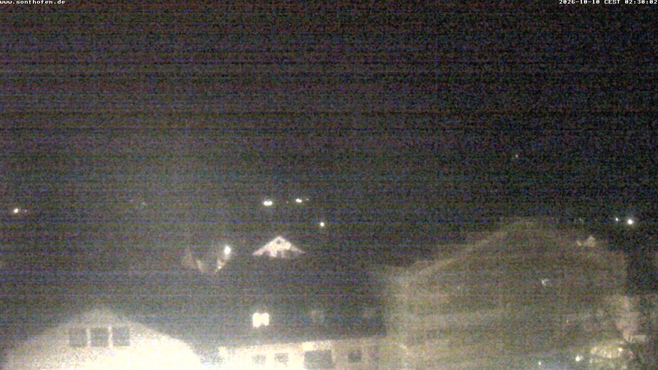 Archiv Foto Webcam Ausblick Rathaus Sonthofen