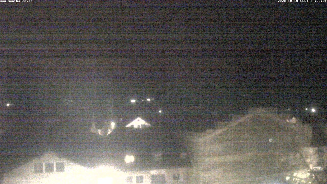Archiv Foto Webcam Ausblick Rathaus Sonthofen