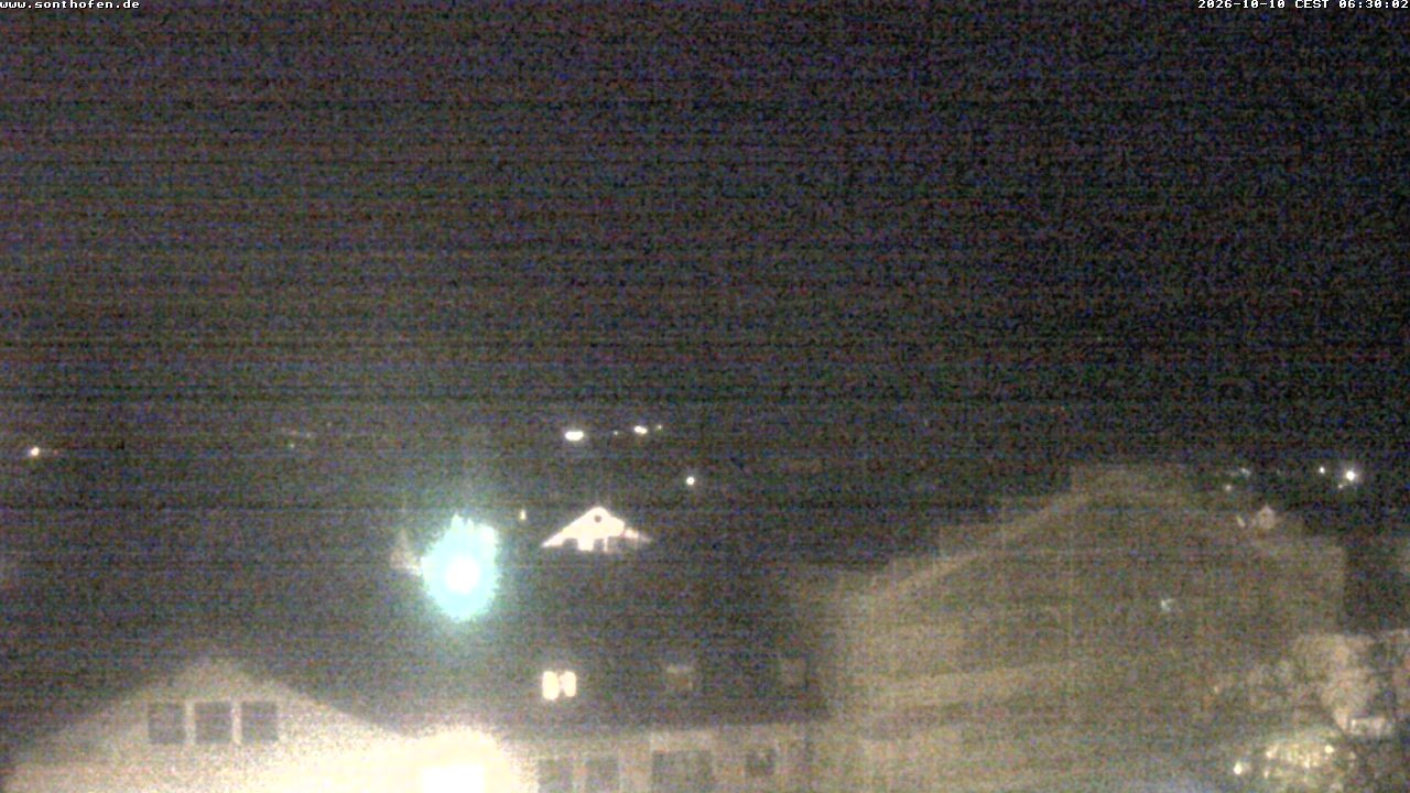 Archiv Foto Webcam Ausblick Rathaus Sonthofen