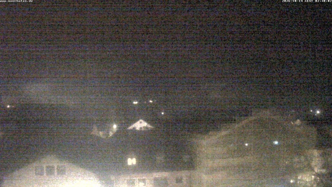 Archiv Foto Webcam Ausblick Rathaus Sonthofen