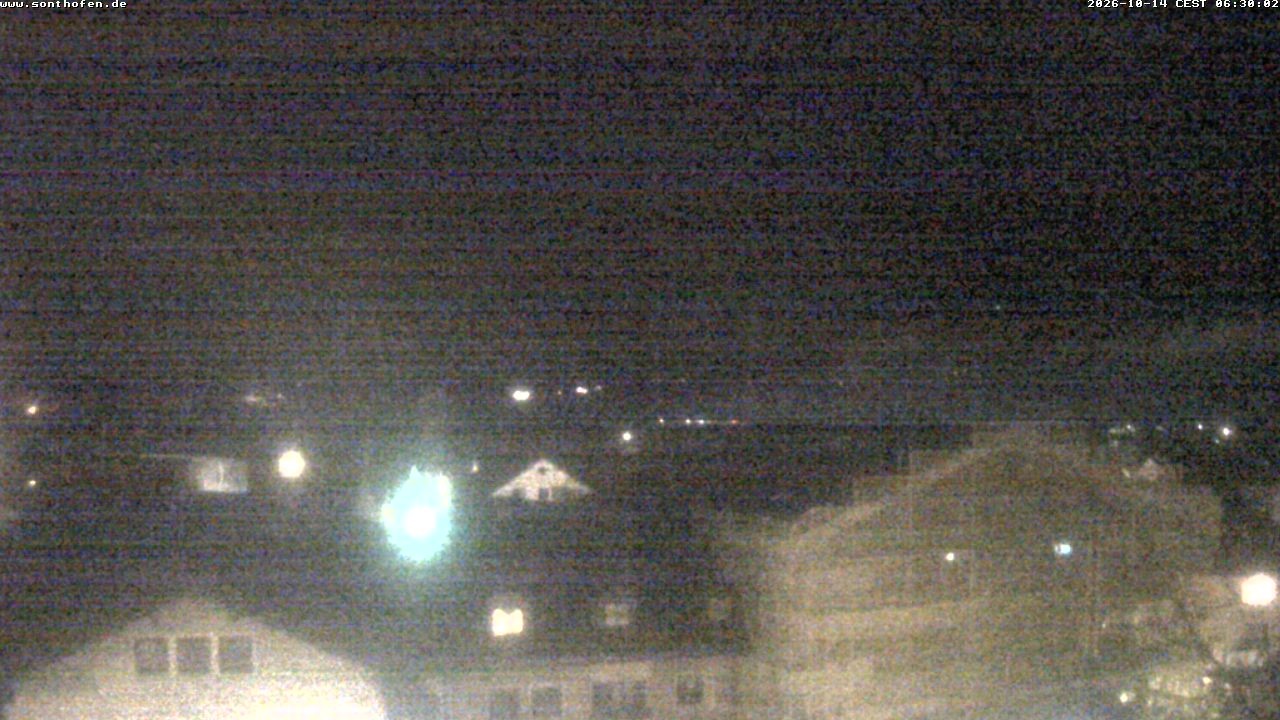 Archiv Foto Webcam Ausblick Rathaus Sonthofen