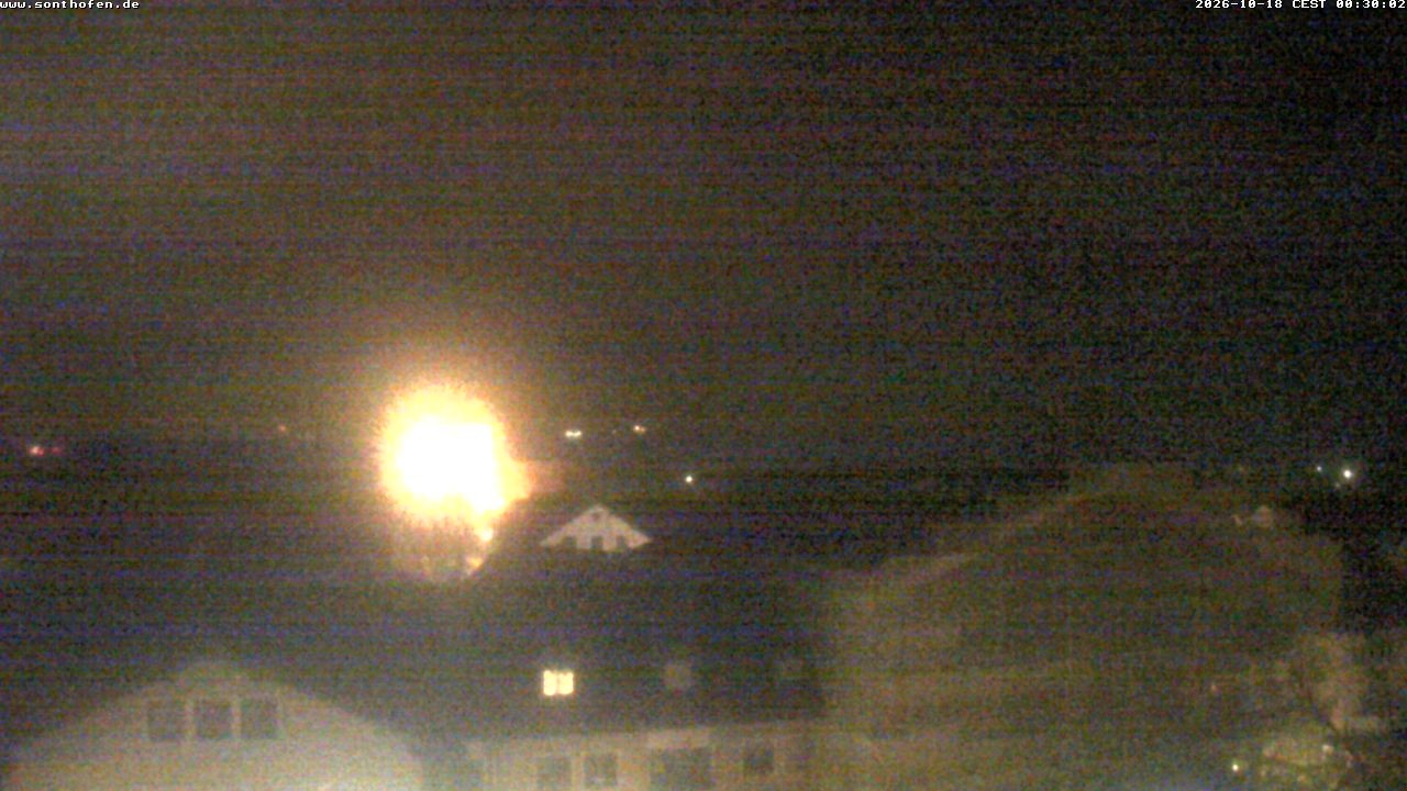 Archiv Foto Webcam Ausblick Rathaus Sonthofen