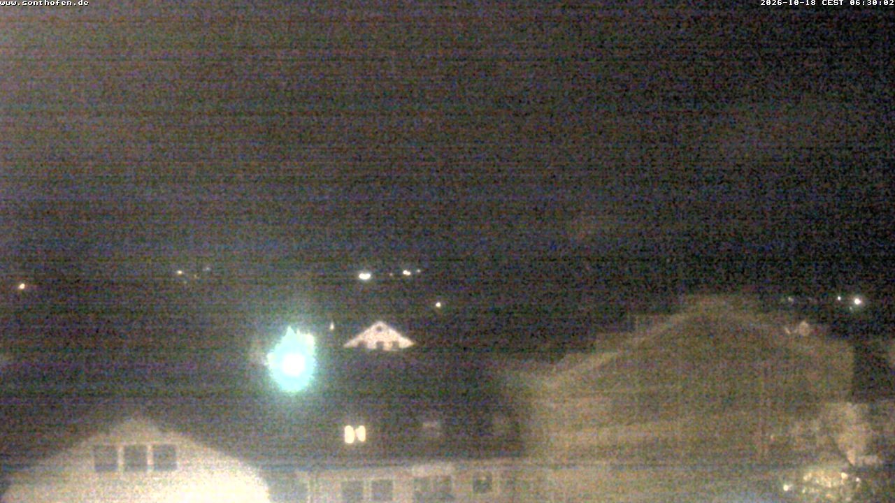 Archiv Foto Webcam Ausblick Rathaus Sonthofen