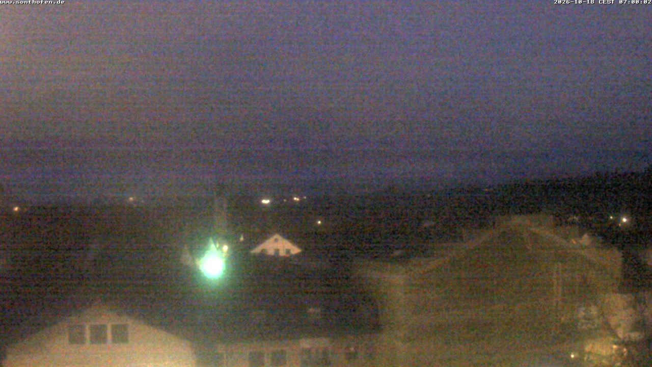 Archiv Foto Webcam Ausblick Rathaus Sonthofen