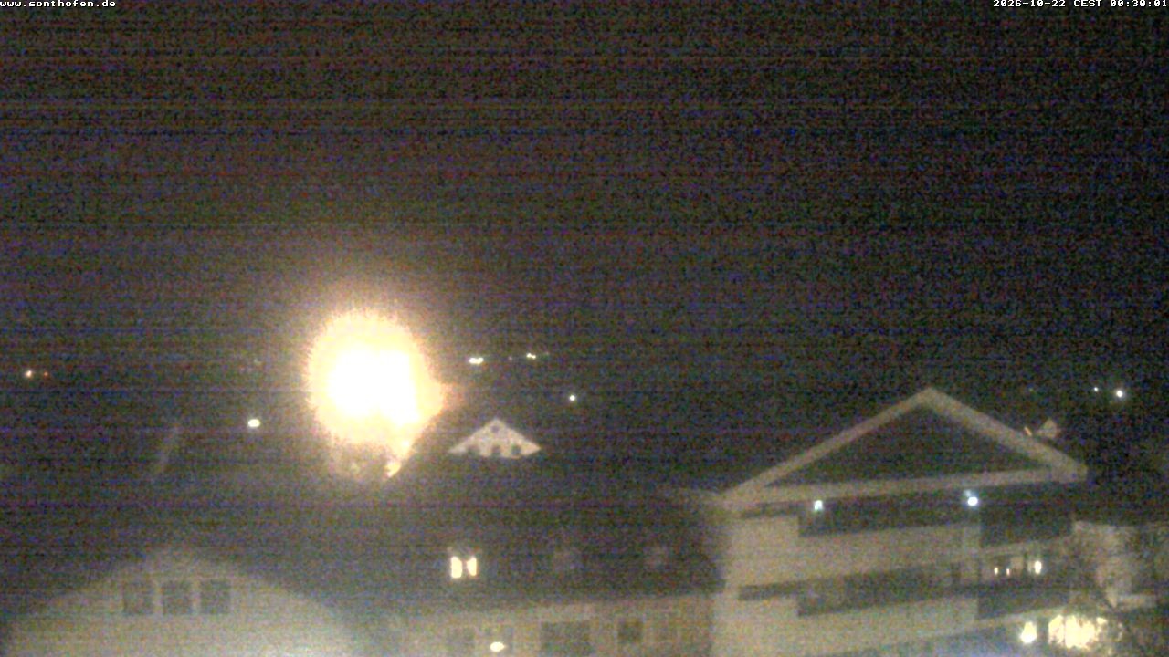 Archiv Foto Webcam Ausblick Rathaus Sonthofen