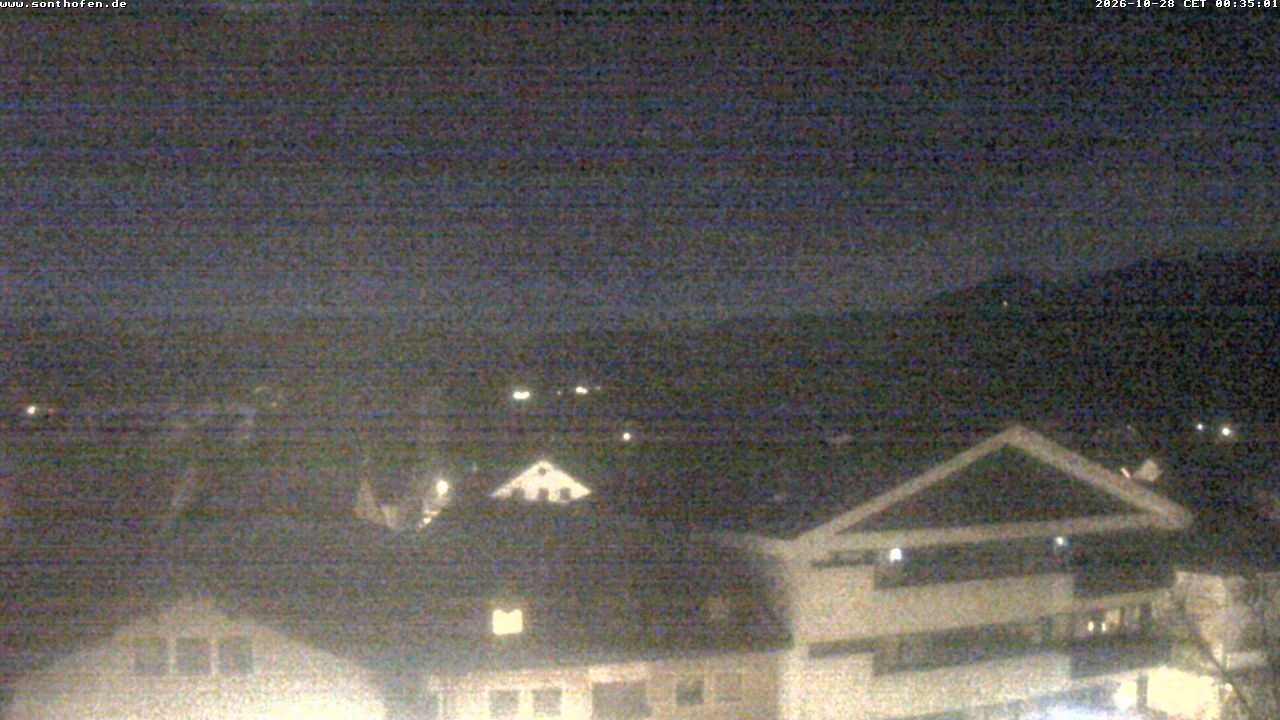 Archiv Foto Webcam Ausblick Rathaus Sonthofen