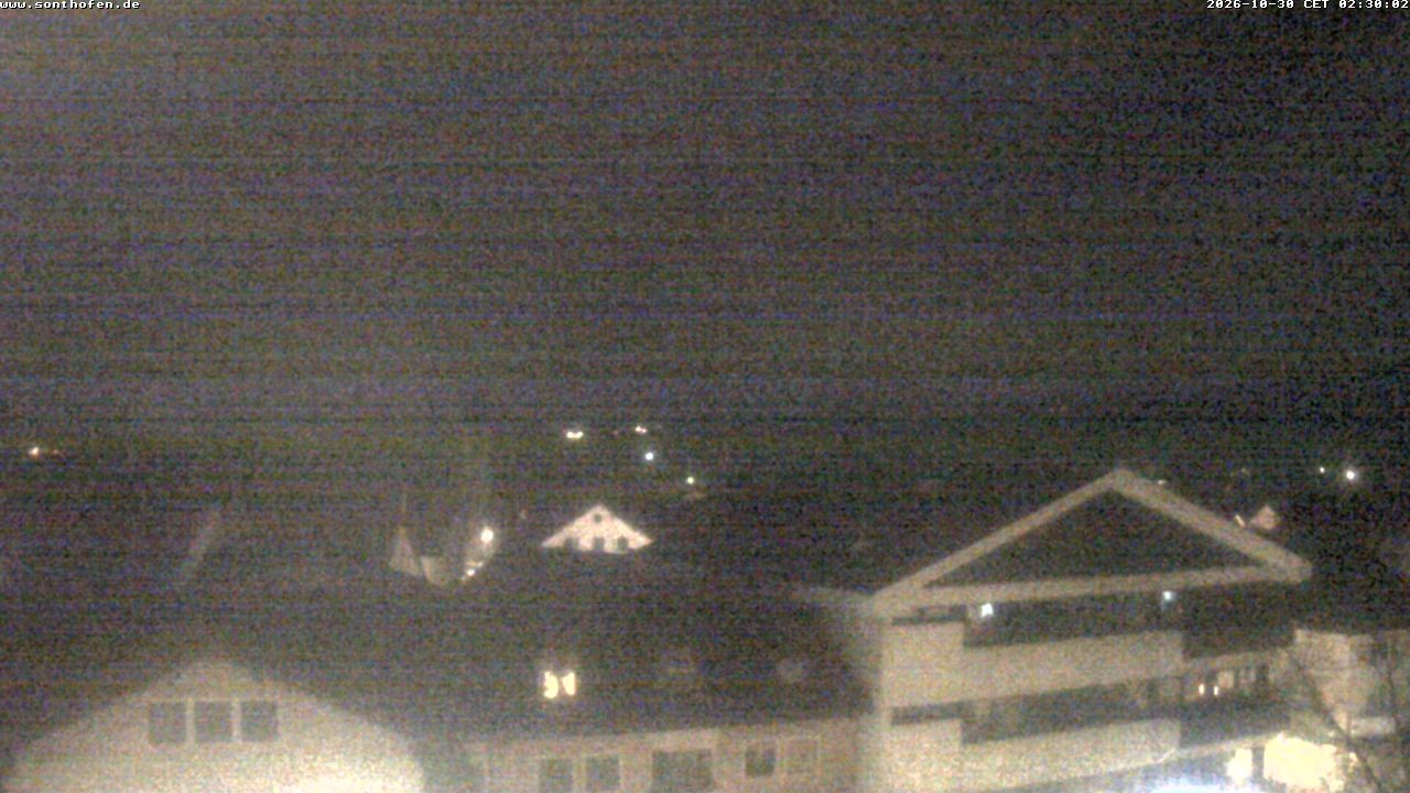 Archiv Foto Webcam Ausblick Rathaus Sonthofen