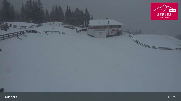 Archiv Foto Webcam Mieders: Rundblick von Bergstation Koppeneck