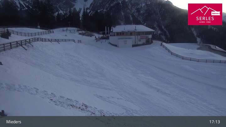 Archiv Foto Webcam Mieders: Rundblick von Bergstation Koppeneck