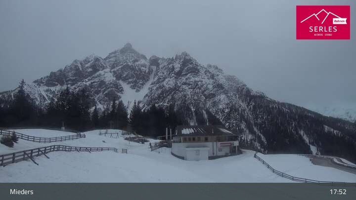 Archiv Foto Webcam Mieders: Rundblick von Bergstation Koppeneck