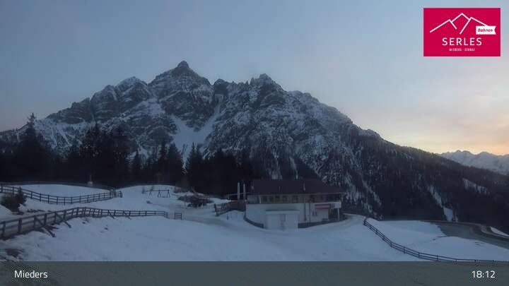 Archiv Foto Webcam Mieders: Rundblick von Bergstation Koppeneck