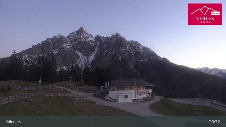 Archiv Foto Webcam Mieders: Rundblick von Bergstation Koppeneck