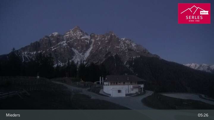 Archiv Foto Webcam Mieders: Rundblick von Bergstation Koppeneck