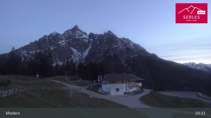 Archiv Foto Webcam Mieders: Rundblick von Bergstation Koppeneck