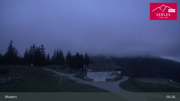 Archived image Webcam Mieders - panoramic view of mountain station Koppeneck