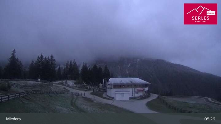 Archived image Webcam Mieders - panoramic view of mountain station Koppeneck